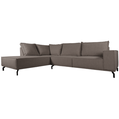 Hoekbank Ron Boucle Brown 15