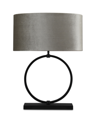 Tafellamp Devon medium zwart