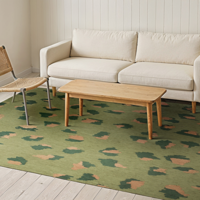 Vloerkleed Leo - Spinach