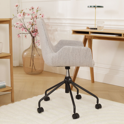 Bureaustoel Nout-Eef zwart onderstel