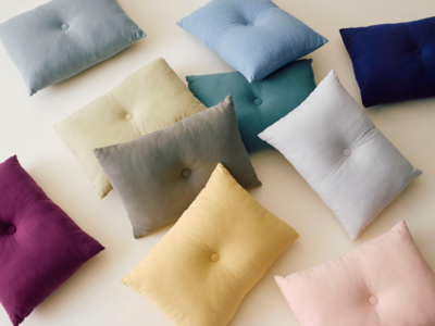 HAY Dot Cushion Linen