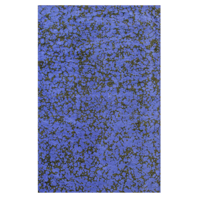 Eigentijds Cloud vloerkleed met interlaced patroon in blauw en groen