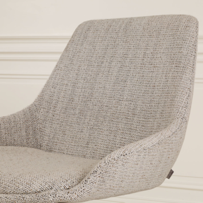 Bureaustoel Nout-Isa - zwart onderstel