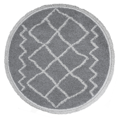Vloerkleed Marrakesh Grey Rond