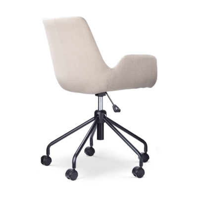 Bureaustoel Nout-Eef zwart onderstel