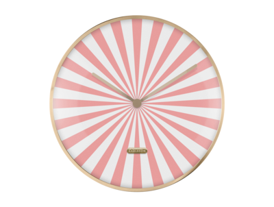 Wandklok Candy Swirl Dome