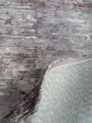 Vloerkleed Yara silver - Ovaal