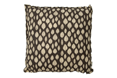 Kussen katoen blockprint 45x45