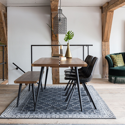 Dutchbone Alagon eetkamerbank