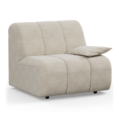 HKliving bank Wave Boucle - Eindelement