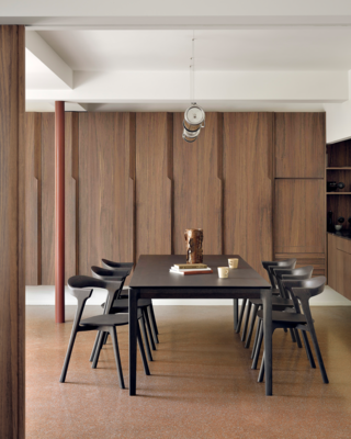 Ethnicraft - Oak Bok eettafel - bruin eiken