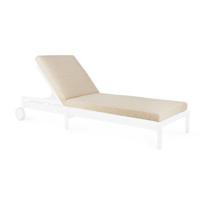 Ethnicraft - Outdoor - Teak Jack adjustable lounger - zwart