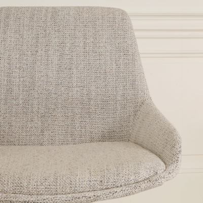 Bureaustoel Nout-Isa - zwart onderstel