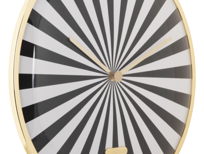 Wandklok Candy Swirl Dome
