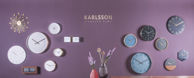 Karlsson wandklok Flip Clock no case