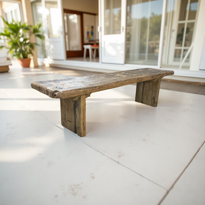 Bank /Salontafel naturel uniek