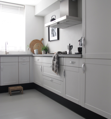 Leren handgrepen 'de lus' maat S | set van 2 - incl. 4 schroefjes