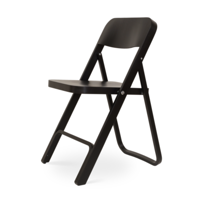 Flip - Houten klapstoel en rek