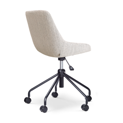 Bureaustoel Nout-Isa - zwart onderstel