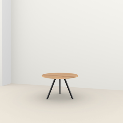 Studio HENK tafel New Classic Rond Tripod, zwart frame - Smart Collectie