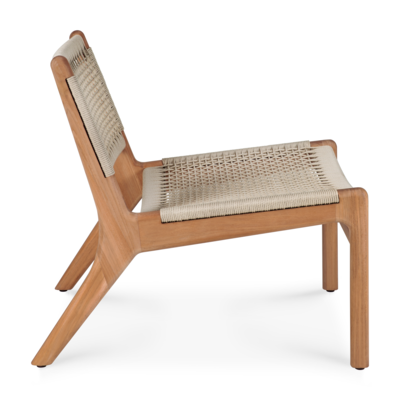 Ethnicraft - Outdoor - Jack Woven tuin loungestoel