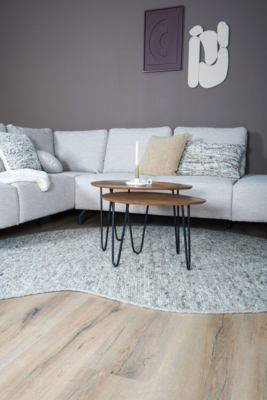 Vloerkleed Stone Licht Grijs 421