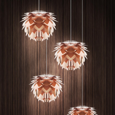 Hanglamp Silvia koordset wit