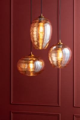 Hanglamp Glamour Globe glas