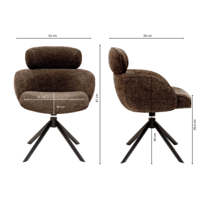 Kick draaistoel Kian