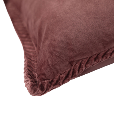 Sierkussen Tucked border