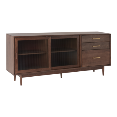 Dressoir Dizzy walnoot 180 cm