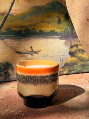HKliving 70s ceramics scented candle - Tulum