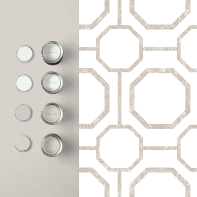 Graham &amp; Brown  vliesbehang  Sashiko Pearl