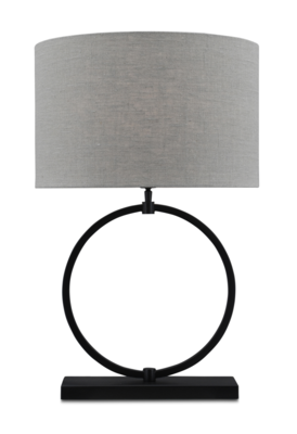 Tafellamp Devon medium zwart
