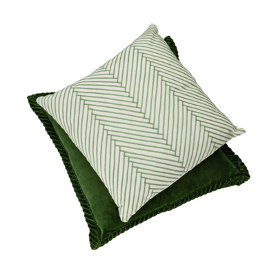 Sierkussen Tucked border