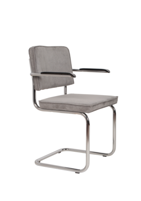 Zuiver Ridge Rib Armstoel - Set van 2