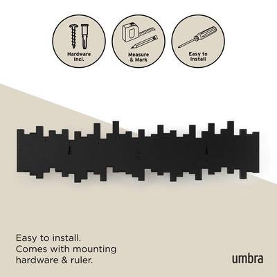 Umbra Sticks wandkapstok 8 haken