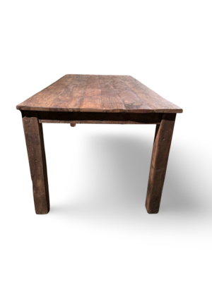 Eettafel teak uniek