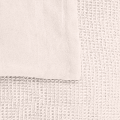 Dekbedovertrek Waffle natural