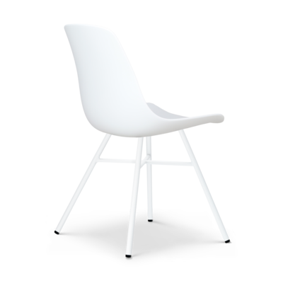 Tuinstoel Noa-Pip - wit onderstel
