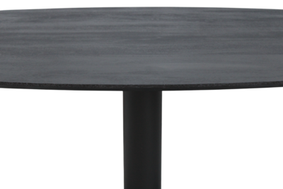 Eettafel Berlijn deens ovaal zwart 200cm