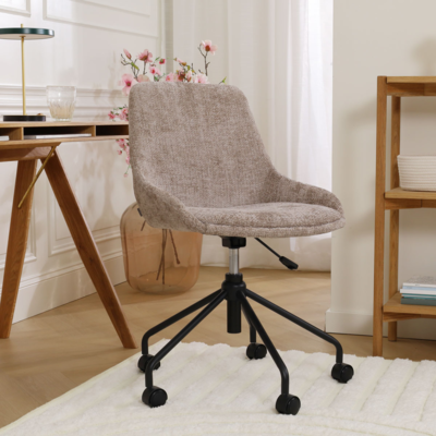 Bureaustoel Nout-Isa - zwart onderstel