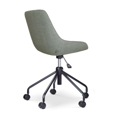 Bureaustoel Nout-Isa - zwart onderstel