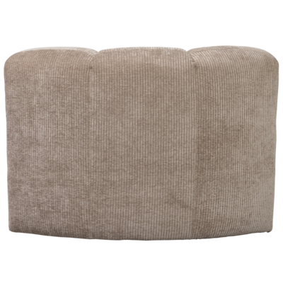 Mojo Eetbankje met rugleuning - Donkerzand