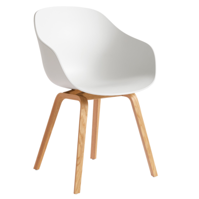 HAY stoel AAC 222 - eiken gelakt frame