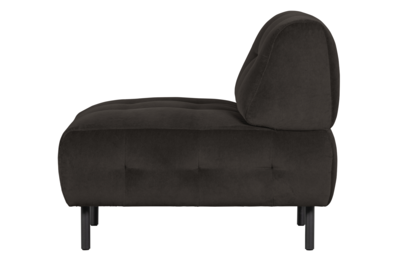 WOOOD Exclusive fauteuil Lloyd gewassen fluweel