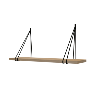 Leren split-plankdragers