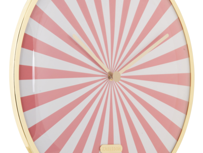Wandklok Candy Swirl Dome