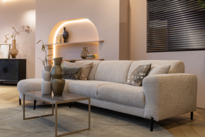 JaxxChoice hoekbank Liva beige