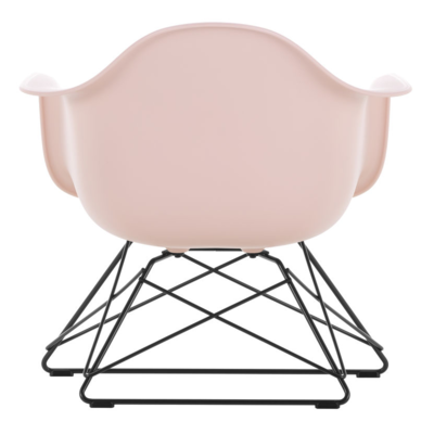 Vitra loungestoel Eames LAR zwart onderstel